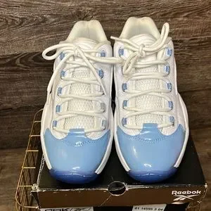 A.I. Reebok Question-Patent Toe Carolina Blue Size9.5 Like New Condition Reebok | Shoes | Ai Reebok Questionpatent Toe Carolina Blue  main image 3